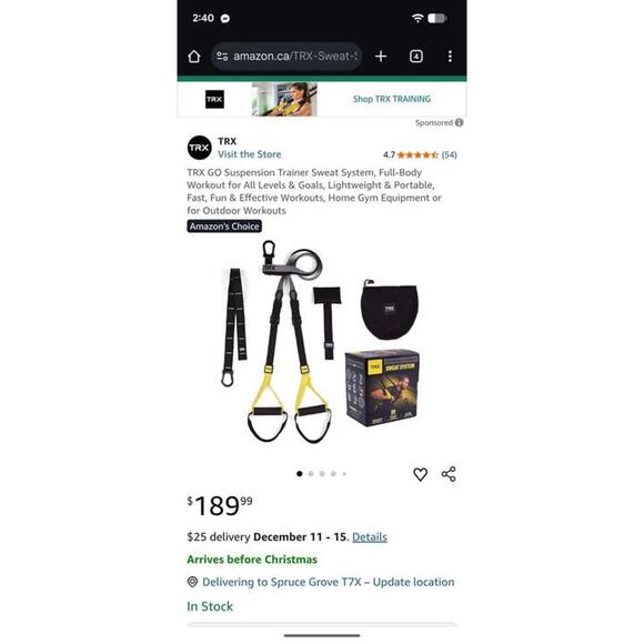 TRX Sweat System - Picture 4 of 4